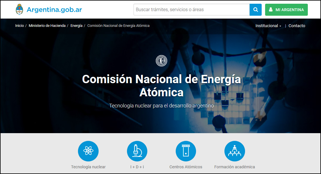 Web de CNEA